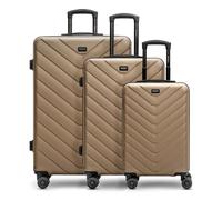 Redolz Essentials 07 3-SET 4 roues Set de valises 3 pièces beige