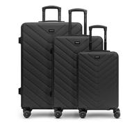 Redolz Essentials 07 3-SET 4 roulettes Set de valises 3 pièces gris