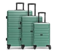 Redolz Essentials 08 3-SET 4 roues Set de valises 3 pièces vert