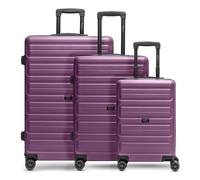 Redolz Essentials 08 3-SET 4 roues Set de valises 3 pièces violet