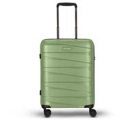 REDOLZ Article standard Essentials 10 + BC, Vert métallisé, Koffer S (55 cm), Valise rigide avec roulettes pivotantes