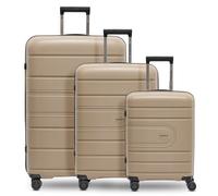 Redolz Essentials 11 3-SET 4 roues Set de valises 3 pièces beige