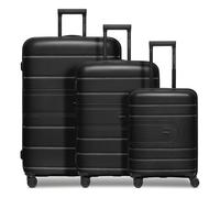 REDOLZ Set de valises rigides 3 pièces Cabine Moyenne Grande TSA 4 roulettes Bagage Avion et soute Essentials 11