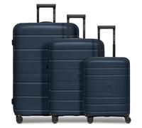 REDOLZ Essentials 11 + BC, bleu nuit, Kofferset+ (3-teilig) erweiterbar, Valise rigide avec roulettes pivotantes