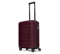 REDOLZ Essentials 11 + BC, bordeaux, Koffer S+ (55 cm) erweiterbar, Valise rigide avec roulettes pivotantes