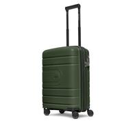 REDOLZ Essentials 11 + BC, olive, Koffer S+ (55 cm) erweiterbar, Valise rigide avec roulettes pivotantes