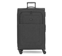 Redolz Essentials 12 LARGE 4 roues Valise cabine 79 cm avec soufflet d'extension noir