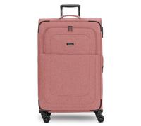 Redolz Essentials 12 LARGE 4 roulettes Trolley 79 cm avec soufflet d'extension rose