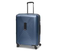 REDOLZ Essentials 14 articles de base, Bleu foncé métallisé, Trolley M+ (66 cm) erweiterbar, Valise rigide avec roulettes pivotantes