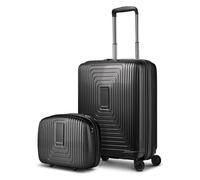 REDOLZ Set de valises rigides 2 pièces | Trolley S 40 x 23 x 55 cm avec Soufflet Extensible 5 cm - 2,9 kg + Vanity 34 x 17 x 27 cm - 1,1 kg | pour Femmes et Hommes (Essentials 14)