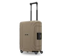 REDOLZ Essentials 15 articles de base, Beige froid, Koffer S (55 cm), Valise rigide avec roulettes pivotantes