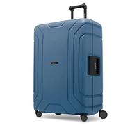 REDOLZ Essentials 15 articles de base, Bleu pierre, Koffer L (75 cm), Valise rigide avec roulettes pivotantes