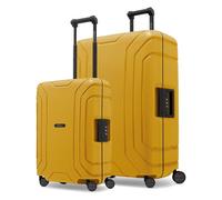 REDOLZ Set de 2 Valises Rigides | sans Fermeture Éclair | Lot de Bagages en Polypropylène | Fermeture 3 Points | 4 Roues Doubles & Serrure TSA | Essentials 15