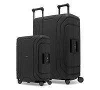 REDOLZ Set de 2 Valises Rigides | sans Fermeture Éclair | Lot de Bagages en Polypropylène | Fermeture 3 Points | 4 Roues Doubles & Serrure TSA | Essentials 15