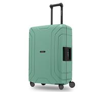 Redolz Essentials 15 trolley à 4 roulettes 65 cm avec fermeture à trois points vert
