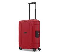 Redolz Essentials 15 : valise cabine à 4 roues de 55 cm avec fermeture à trois points rouge