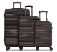 Redolz Essentials 16 3-SET 4 roues Set de valises 3 pièces brun