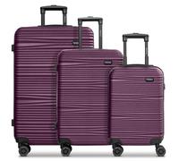 Redolz Essentials 16 3-SET 4 roues Set de valises 3 pièces rouge