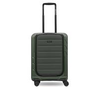 Redolz Essentials 17 : valise cabine à 4 roues, 55 cm, avec compartiment souple pour ordinateur portable olive