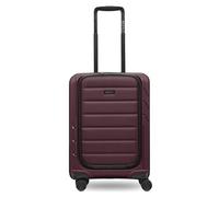 Redolz Essentials 17 : valise cabine à 4 roues, 55 cm, avec compartiment souple pour ordinateur portable rouge