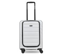 Redolz Essentials 17 : valise cabine à 4 roues, 55 cm, avec compartiment souple pour ordinateur portable blanc