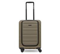 Redolz Essentials 17 : valise cabine à 4 roues, 55 cm, avec compartiment souple pour ordinateur portable brun