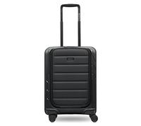 Redolz Essentials 17 : valise cabine à 4 roues, 55 cm, avec compartiment souple pour ordinateur portable noir