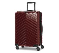 Redolz Essentials 18 2.0 4 roues Valise cabine M 66 cm avec soufflet d'extension rouge