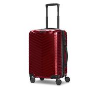 Redolz Essentials 18 4 roues Valise cabine 55 cm avec soufflet d'extension rouge