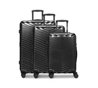 REDOLZ Essentials 18 Parent, Noir brillant, 3-Set, Chariot rigide S avec roulettes pivotantes