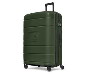 REDOLZ Grande Valise 76 cm Rigide Extensible polypropylène TSA Double roulettes Bagage de soute légère Essentials 11+