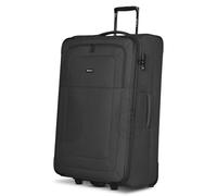 REDOLZ Grande valise à 2 roulettes | Check-in Trolley L à coque souple avec serrure TSA | 47 x 28 x 78 cm, légère 3,4 kg | Extensible avec soufflet d'expansion pour homme et femme (Essentials 12),