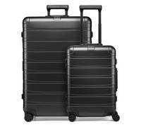 Redolz Pro Aluminium 4 roulettes Set de valises 2 pièces noir
