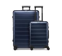 Redolz Pro Aluminium 4 roues Set de valises 2 pièces bleu