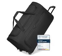 REDOLZ Sac de Voyage à roulettes L 71 cm | Trolley 81 L léger pour Homme & Femme | Duffle Essentials
