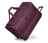 Redolz Sac de voyage Duffle Essentials à 2 roulettes 70 cm L avec soufflet d'extension rouge