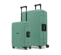 REDOLZ Set de 2 Valises Rigides | sans Fermeture Éclair | Lot de Bagages en Polypropylène | Fermeture 3 Points | 4 Roues Doubles & Serrure TSA | Essentials 15