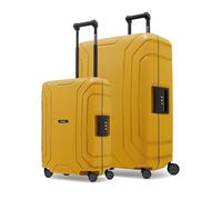 REDOLZ Set de 2 Valises Rigides | sans Fermeture Éclair | Lot de Bagages en Polypropylène | Fermeture 3 Points | 4 Roues Doubles & Serrure TSA | Essentials 15