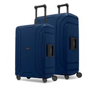 REDOLZ Set de 2 Valises Rigides | sans Fermeture Éclair | Lot de Bagages en Polypropylène | Fermeture 3 Points | 4 Roues Doubles & Serrure TSA | Essentials 15