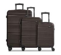 REDOLZ Set de Valises marron pour femme et homme - Essentials 16 Trolley-Set 3 pièces Coffee 317864