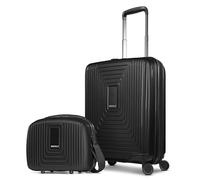 REDOLZ Set de valises rigides 2 pièces | Trolley S 40 x 23 x 55 cm avec Soufflet Extensible 5 cm - 2,9 kg + Vanity 34 x 17 x 27 cm - 1,1 kg | pour Femmes et Hommes (Essentials 14)