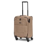 Redolz Essentials 12 CABIN 4 roulettes Trolley de cabine 55 cm brun