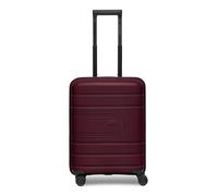 Redolz Essentials 11 4 roues Valise cabine 55 cm avec soufflet d'extension rouge