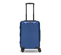 Redolz Essentials 18 4 roulettes Trolley de cabine 55 cm avec soufflet d'extension bleu