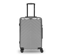 Redolz Essentials 18 4 roulettes Trolley 66 cm avec soufflet d'extension couleur argent