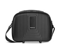 REDOLZ Valise Cabine Rigide Vanity de Voyage | Beauty-Case Solide avec Sangle d’Attache au Trolley | 34 x 17 x 27 cm en polypropylène léger (Essentials 14)