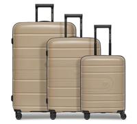 REDOLZ Valise Essentials 11 Trolley Set 3 pièces Beige