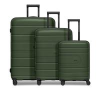 REDOLZ valise Essentials 11 Trolley Set 3-teilig Olive