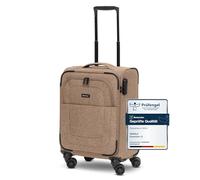 REDOLZ Valise Essentials 12 Trolley 4 Wheels Coffee Brun