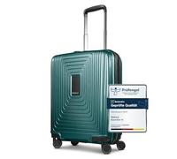 Redolz Essentials 14 4 roulettes Trolley de cabine 55 cm avec soufflet d'extension vert